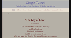 Desktop Screenshot of giorgiotuscani.com